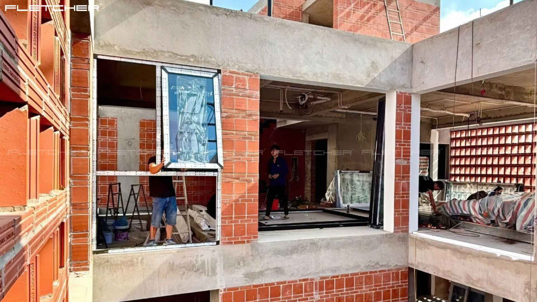 Dự án cửa nhôm cầu cách nhiệt Ashuihouse tại Hà Nội