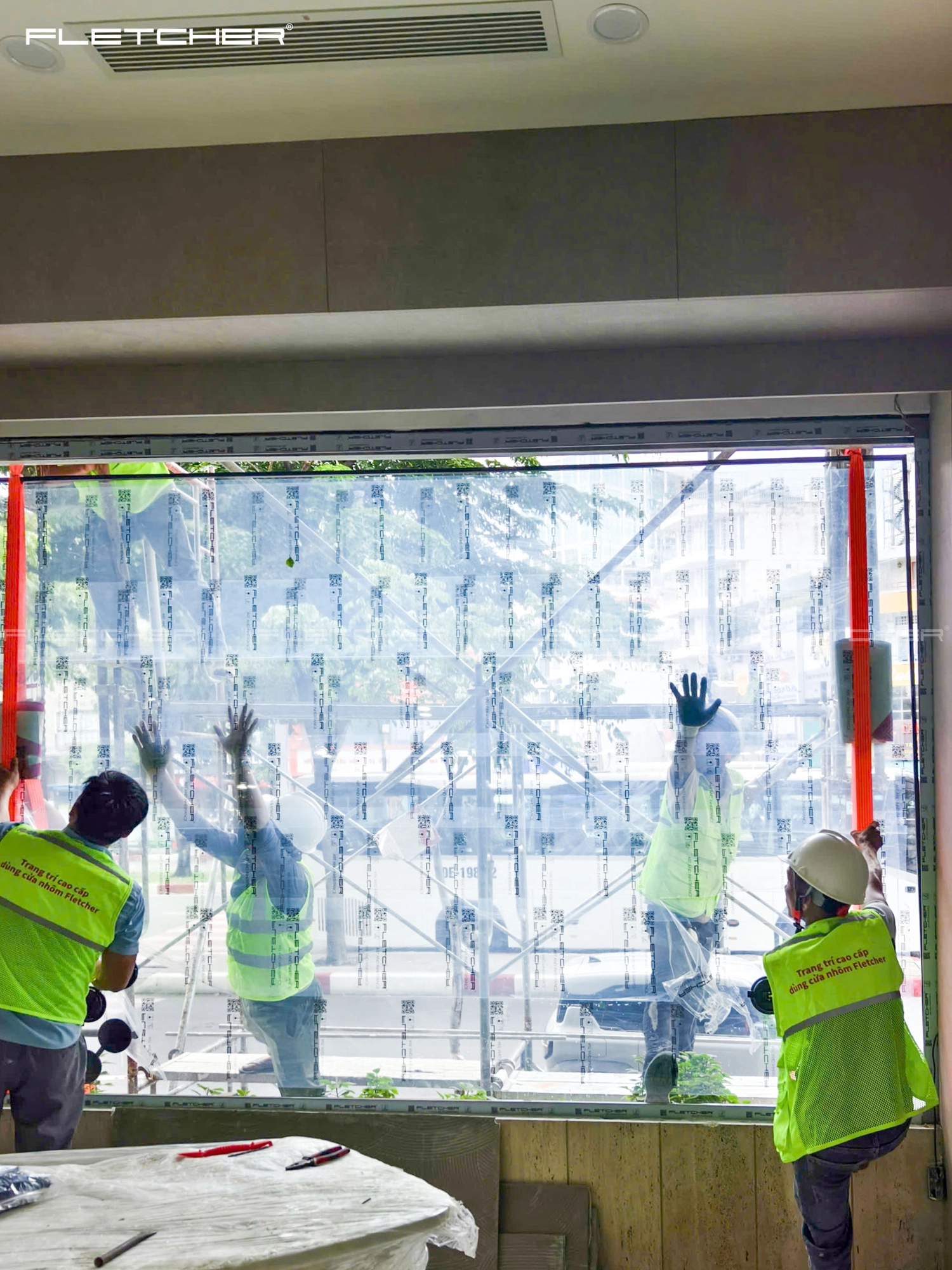 Fletcher thi công tại dự án Vietinbank